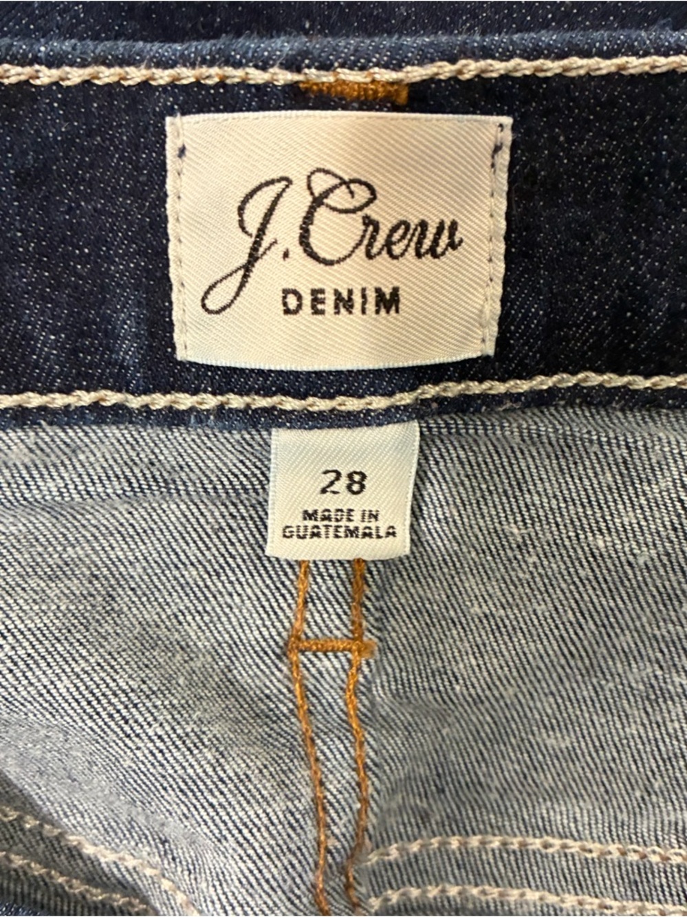 J. Crew Dark Indigo Skinny Jeans - Picture 3 of 3